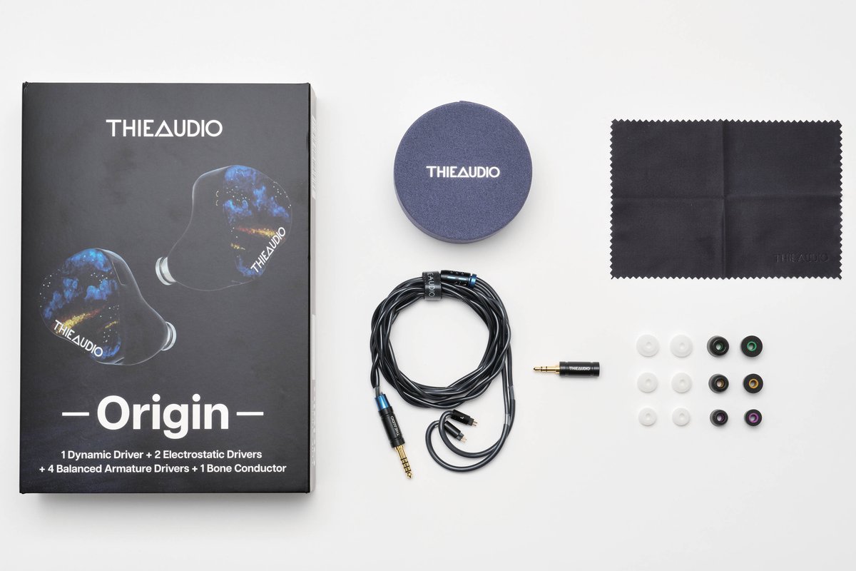 THIEAUDIO「Origin」は低音好き垂涎！骨伝導搭載・クアッド