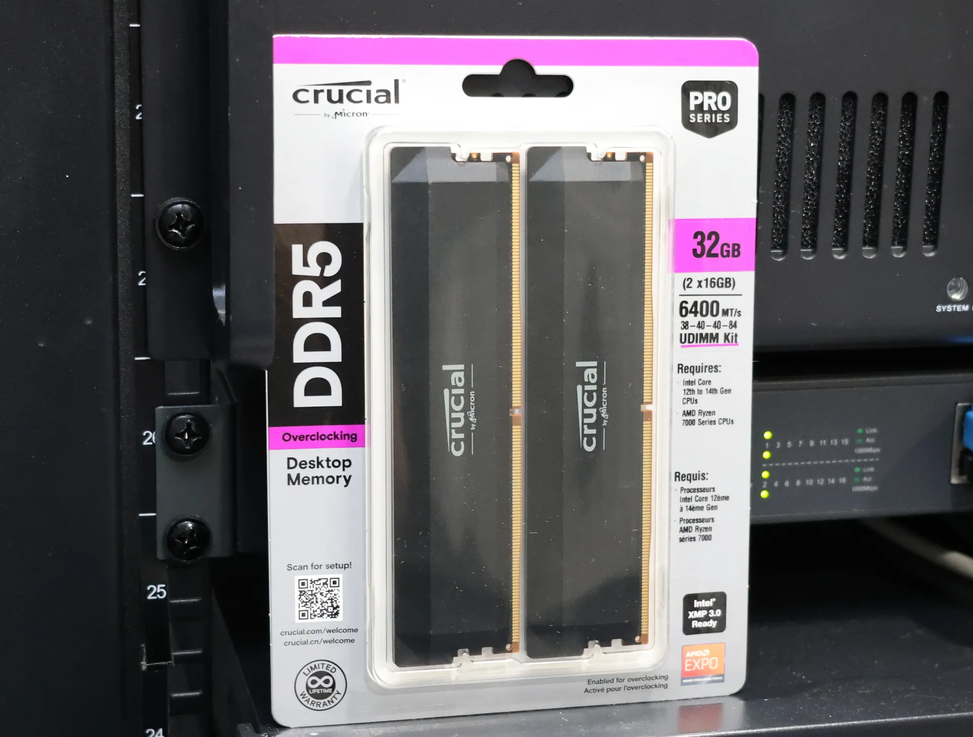 Crucial Pro DDR5-6400 32GB Kit Performance With Intel Arrow Lake