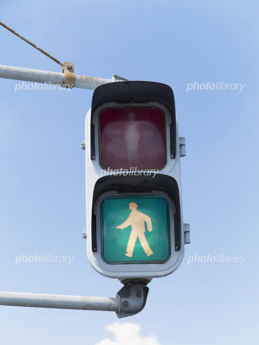 歩行者用信号機 写真素材 [3440522] - フォトライブラリー