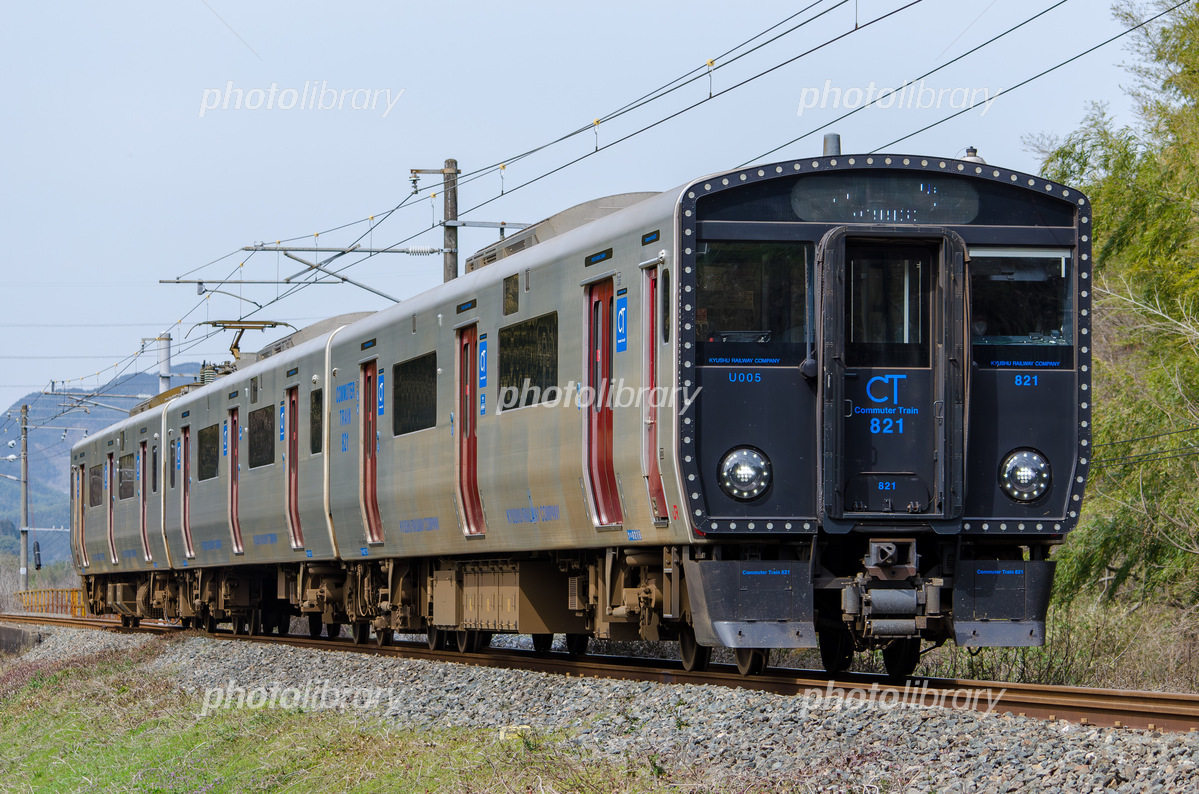 JR九州】821系 近郊型電車 - 鹿児島本線 写真素材 [7464149] - フォト