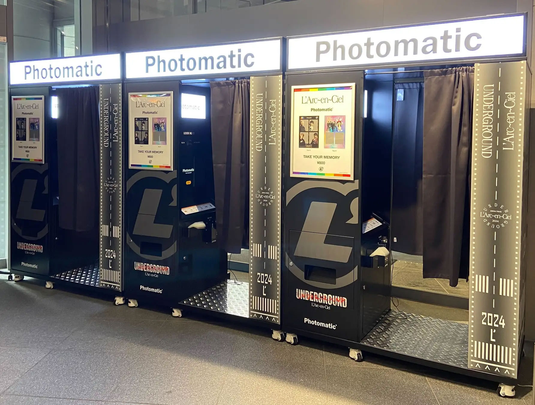 L'Arc-en-Ciel」イベントコラボでメンバーと2ショットセルフ写真を（7