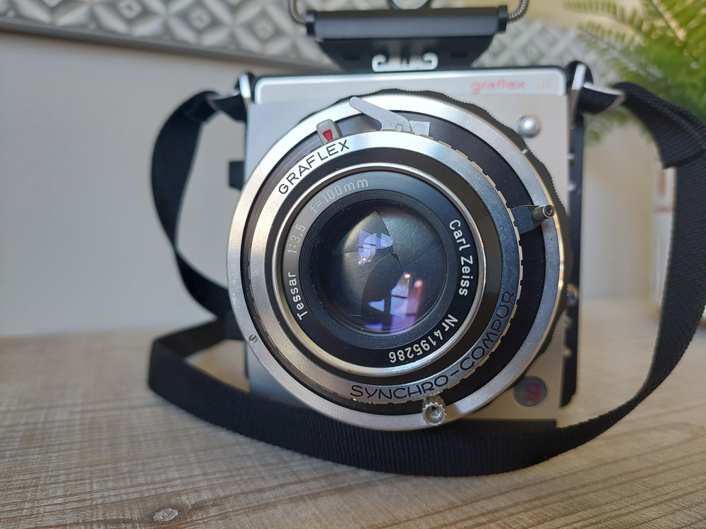 For Sale - SOLD-Graflex XL with 100/ f3.5 Carl Zeiss Lens and more