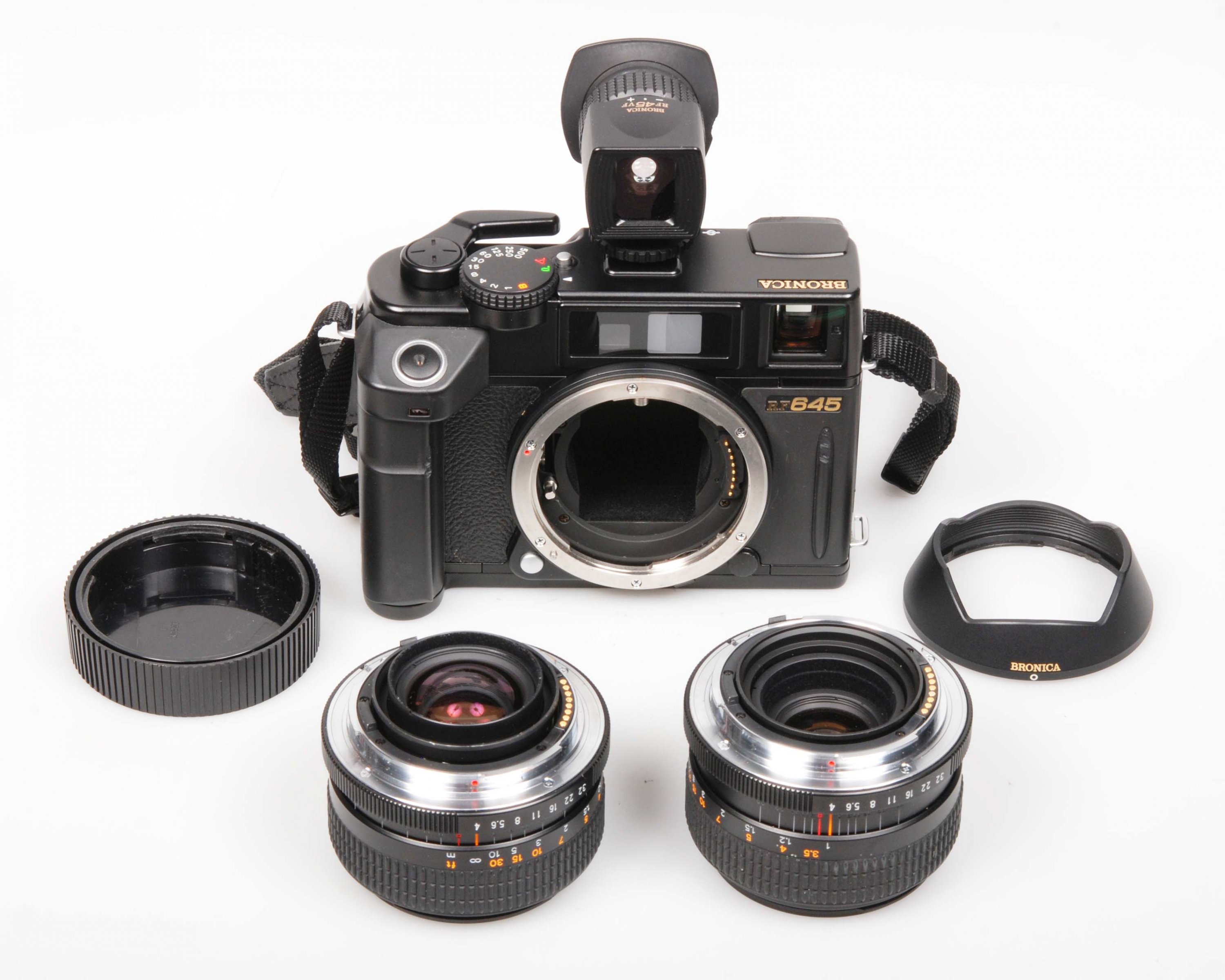 For Sale - FS: Bronica RF645 rangefinder + 45mm/65mm lenses kit