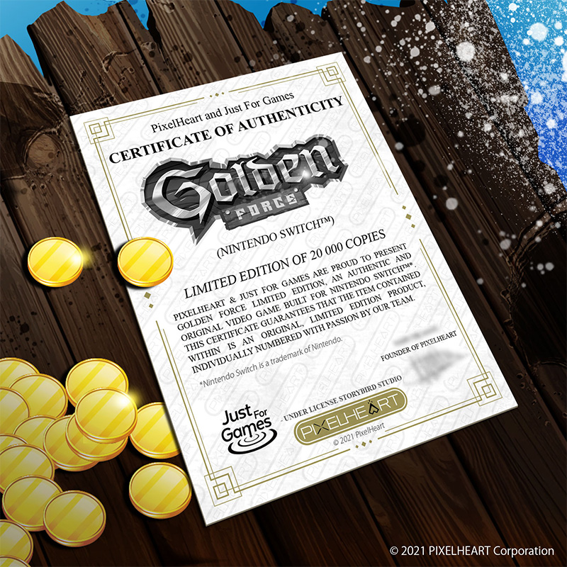 Golden Force SWITCH [EUR] - PixelHeart