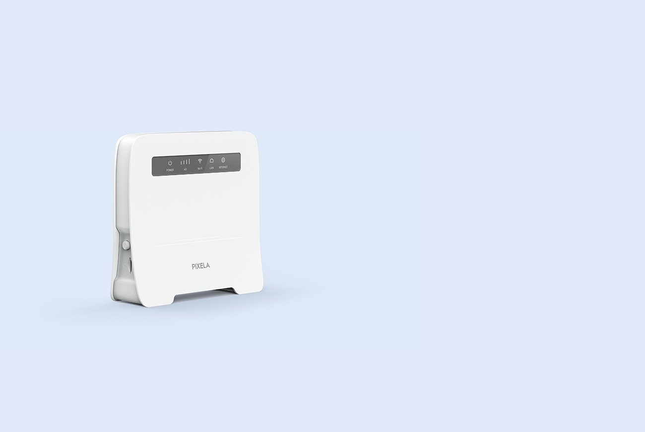 LTE対応 SIMフリーホームルーター(PIX-RT100) | 株式会社ピクセラ