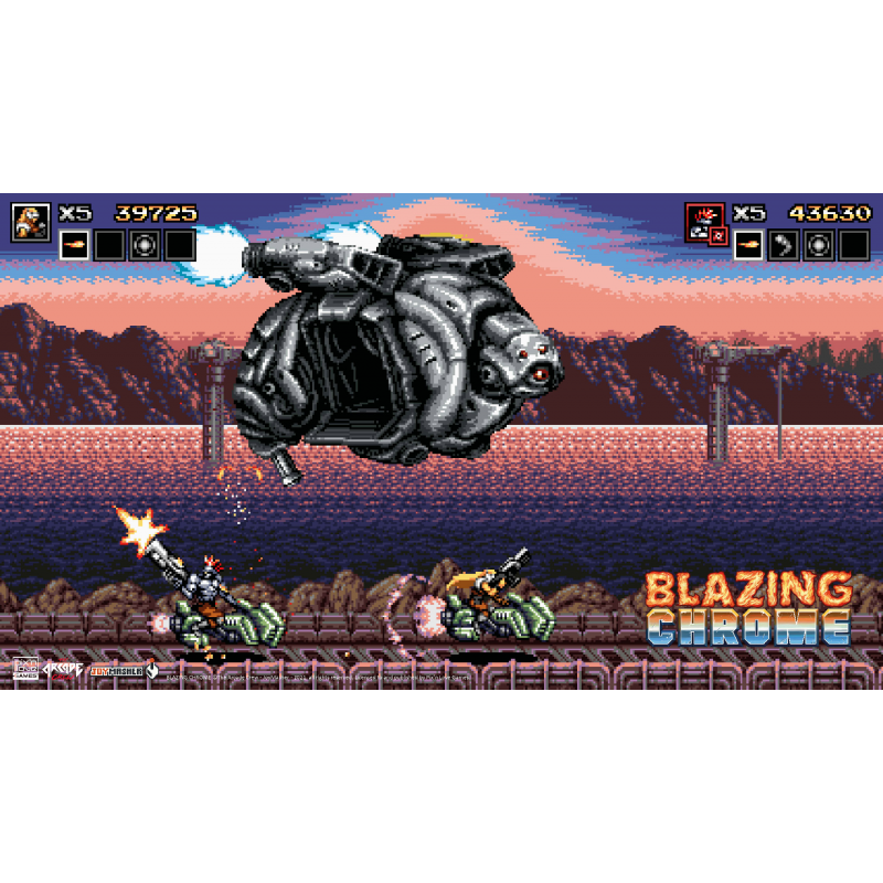 Blazing Chrome - First Edition Nintendo Switch - Pix'n Love