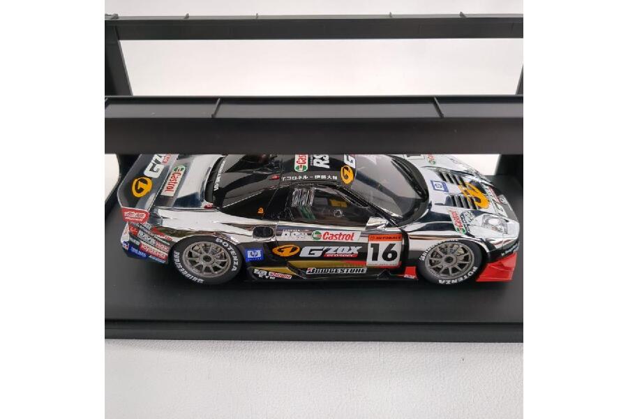 AUTOart 1/18 ホンダ NSX'03 JGTC #16 G'ZOX シルバーメッキver.入荷