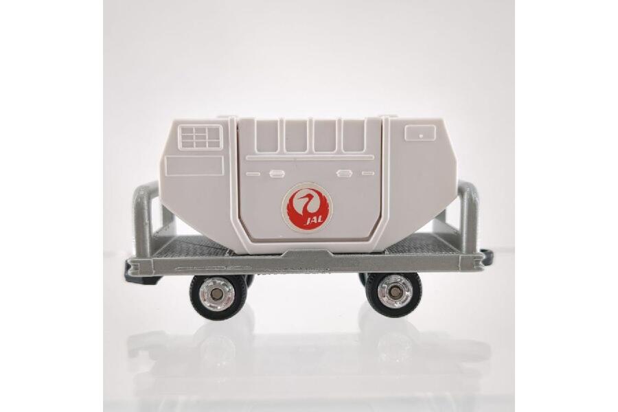 タカラ トミー トミカ 1/47 日本航空コンテナ グレー TOMY TOMICA No
