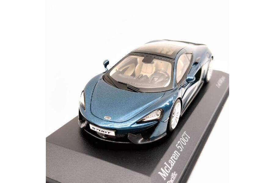 MINICHAMPS McLaren 570GT Pacific 537 154523 メタリックブルー1/43