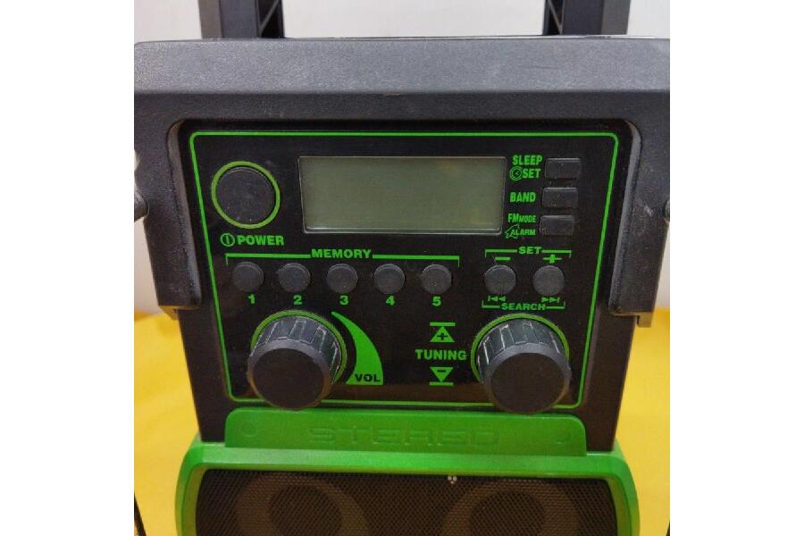 日立工機 コードレスラジオ グリーン UR18DSL 取扱説明書・AC