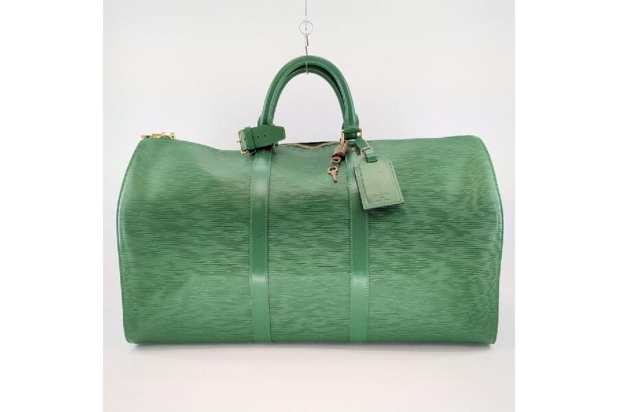 ルイヴィトン キーポル50 M42964 エピ ボルネオグリーン ボストン