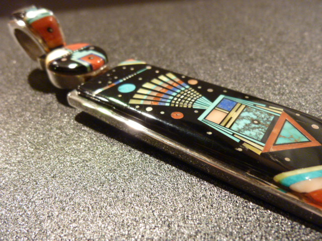 ナバホ Ervin・P・Tsosie アーヴィン・トッシー インレイワーク