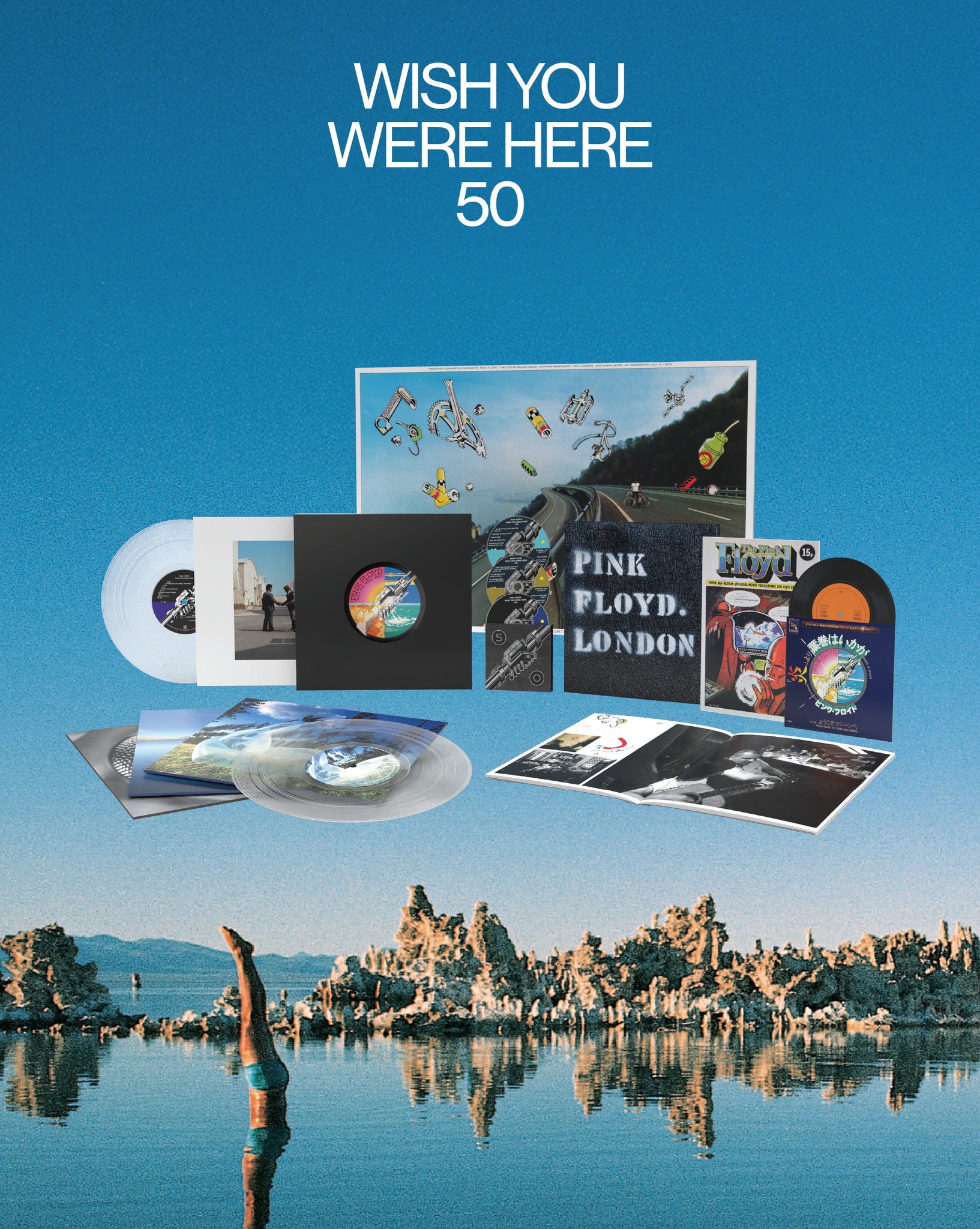 Wish You Were Here (50th Anniversary) (Deluxe Boxset)（輸入盤