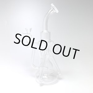 アイスガラスボング リサイクラー 22cm