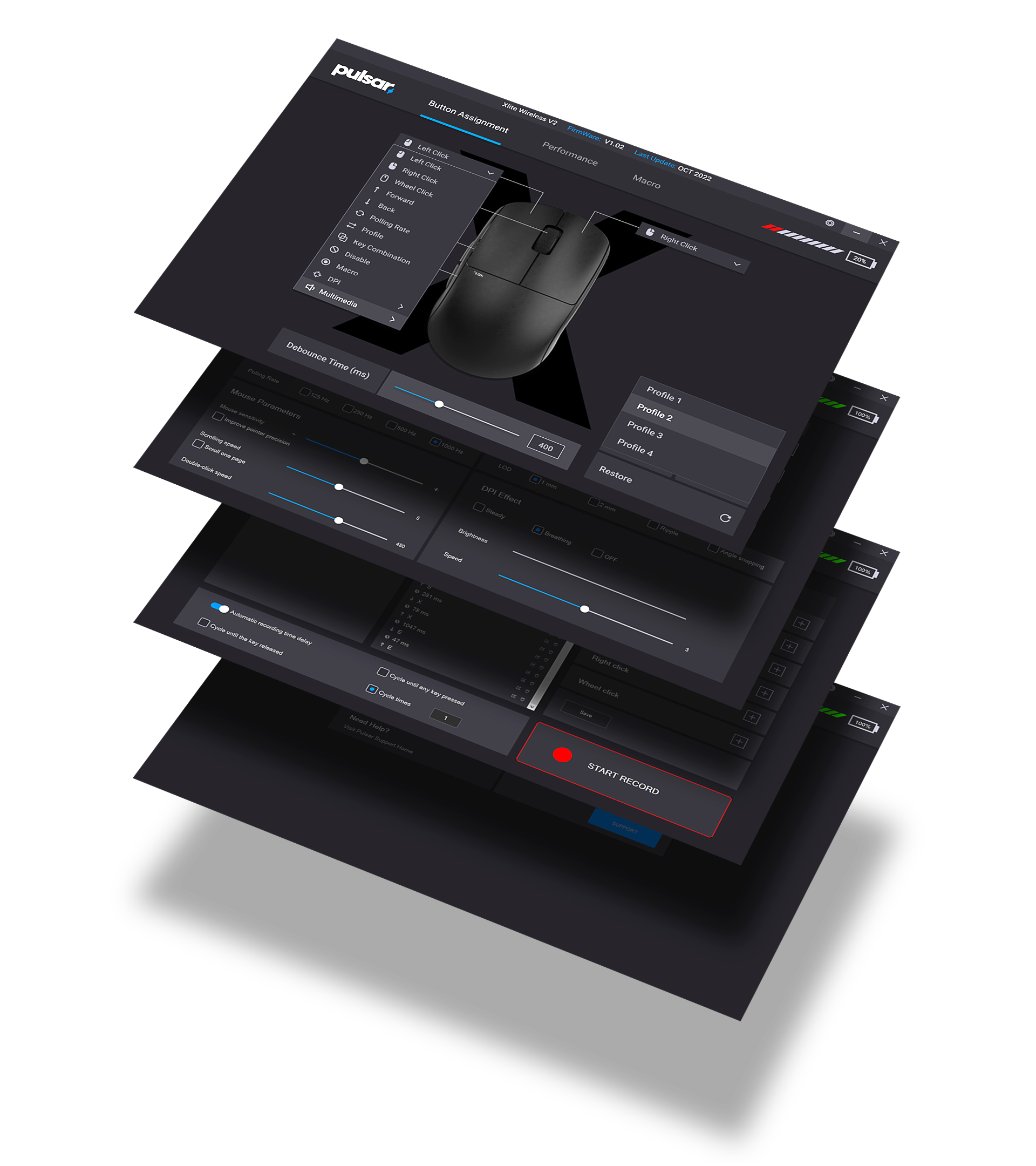 FR2 Edition] X2H Medium Gaming Mouse – Pulsar Gaming Gears