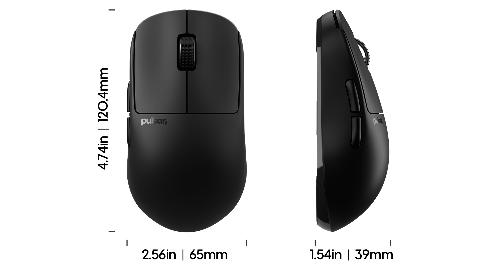 X2H CrazyLight Medium Gaming Mouse – Pulsar Gaming Gears