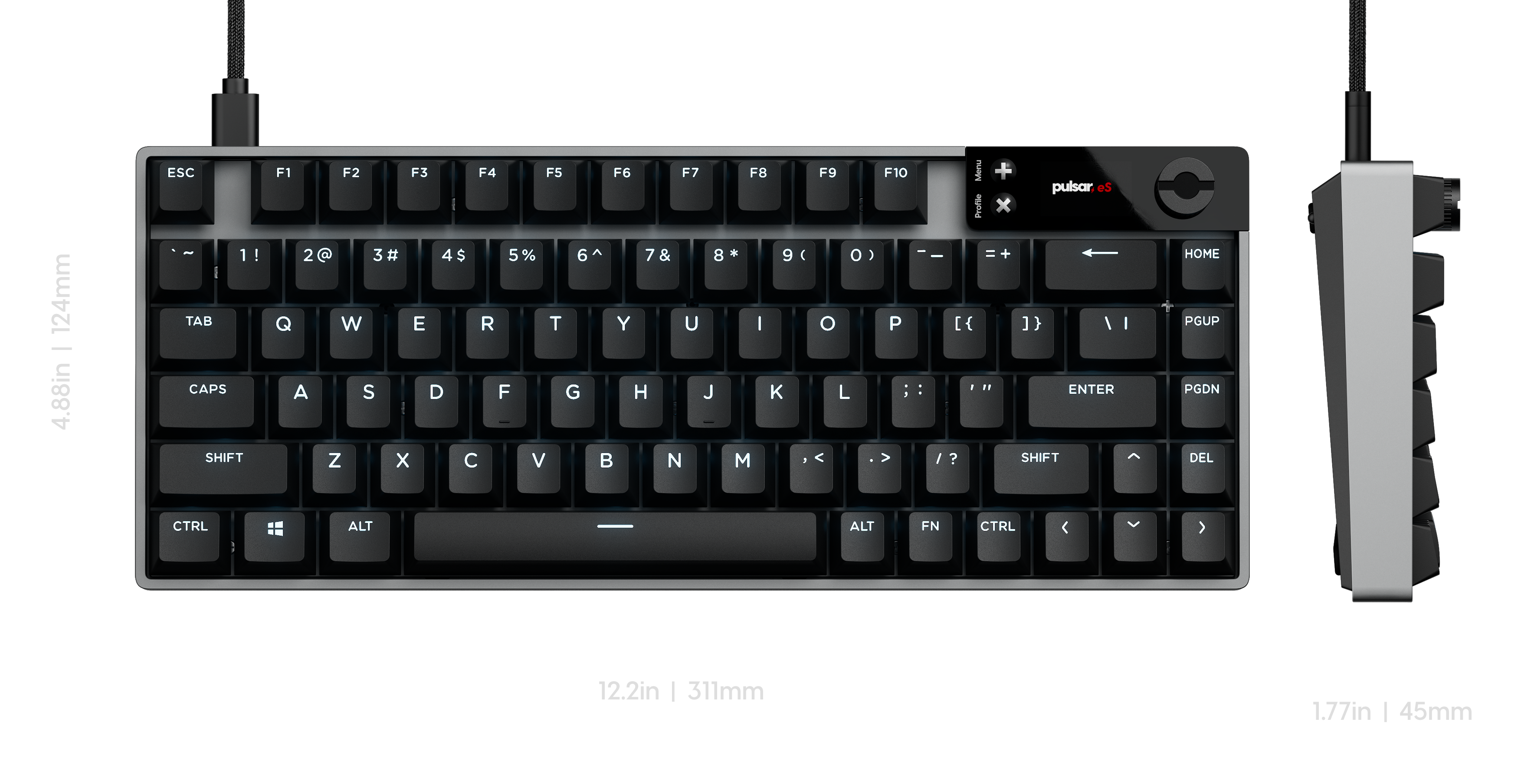 ANSI] eS HE 70 Gaming Keyboard – Pulsar Gaming Gears