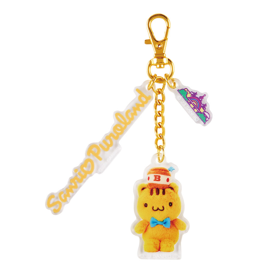 チームプリン プリントシリーズ アクリルキーホルダー(ベーグル