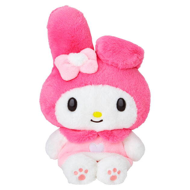 ワンポイントハートシリーズ ぬいぐるみL(マイメロディ)｜サンリオ