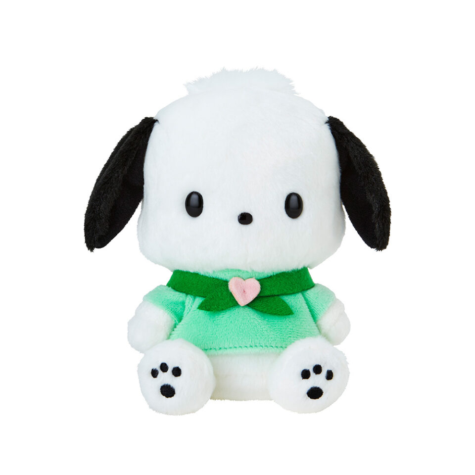 ワンポイントハートシリーズ ぬいぐるみS(ポチャッコ)｜サンリオ