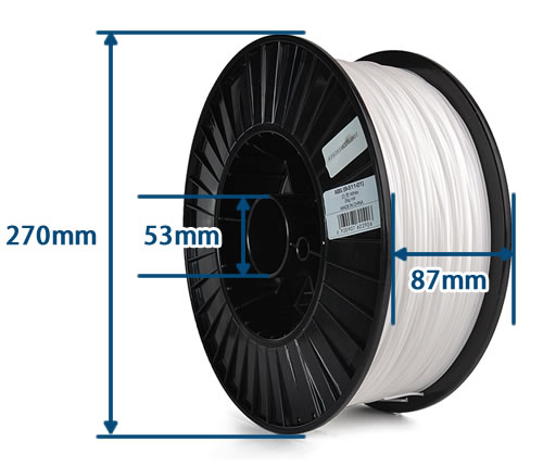 PP3DP純正フィラメント（2Kg×2巻パッケージ） - 3Dプリンター UP 600Ⅾ