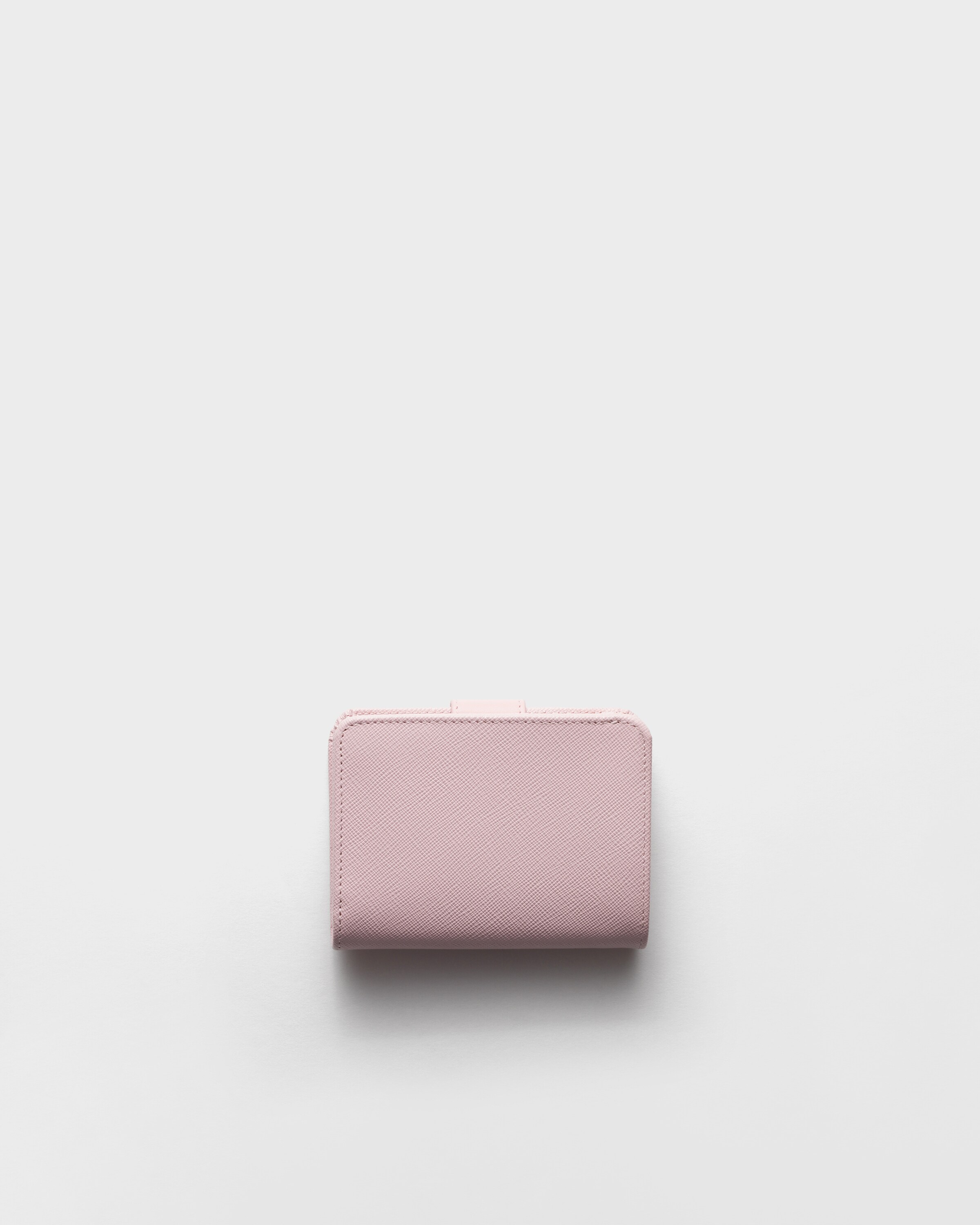 アラバスターピンク サフィアーノタブ 財布 | PRADA