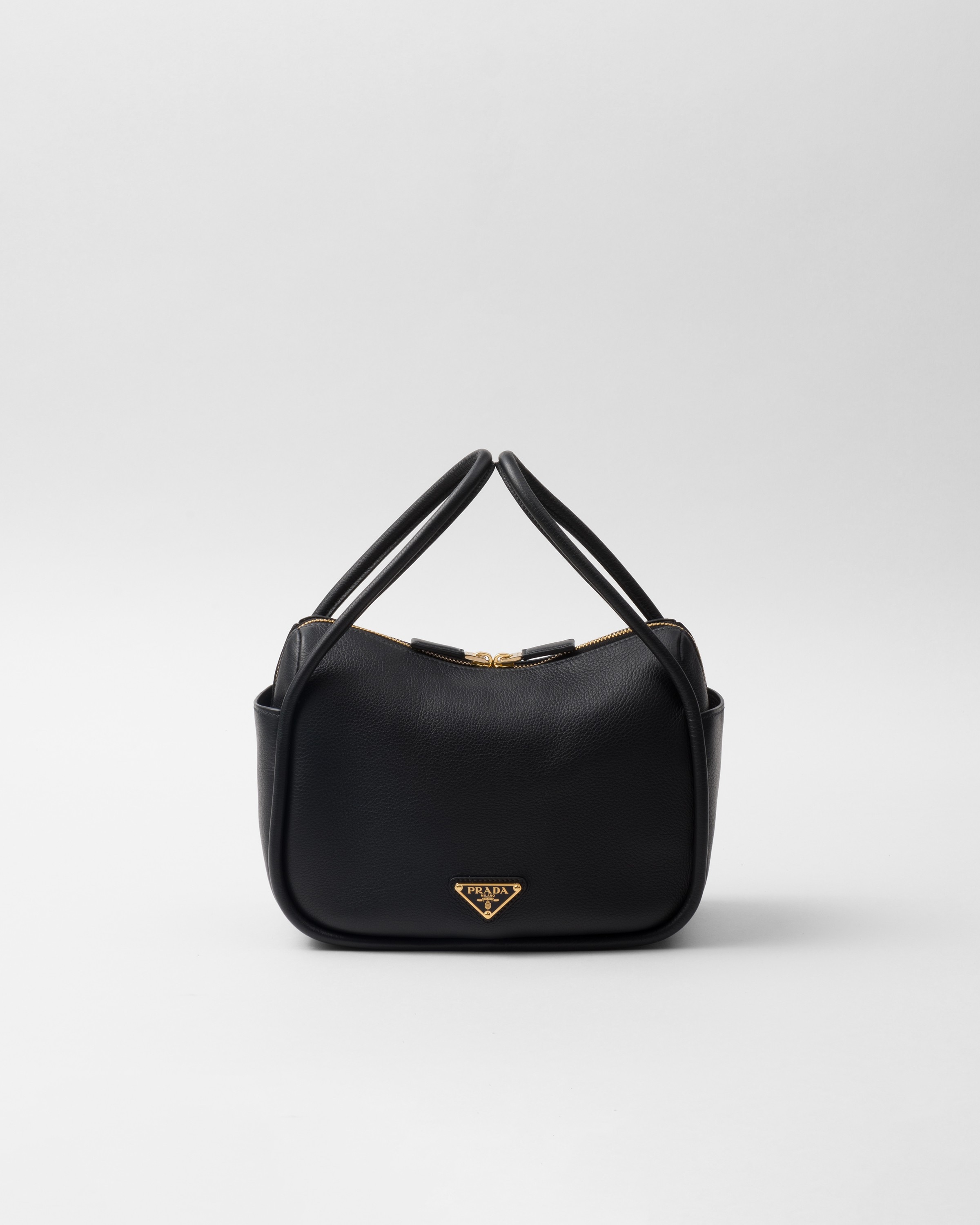 Black Prada Darling Leather Handbag | PRADA