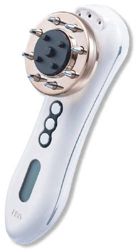 自宅で本格エステ！1台で7役 エビス化粧品 頭皮毛髪美顔器 Esthead