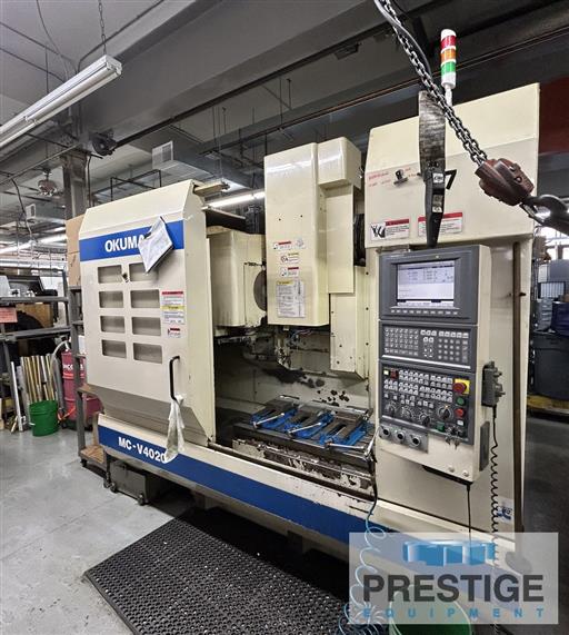 OKUMA MCV-4020 CNC Vertical Machining Center - Machining Centers