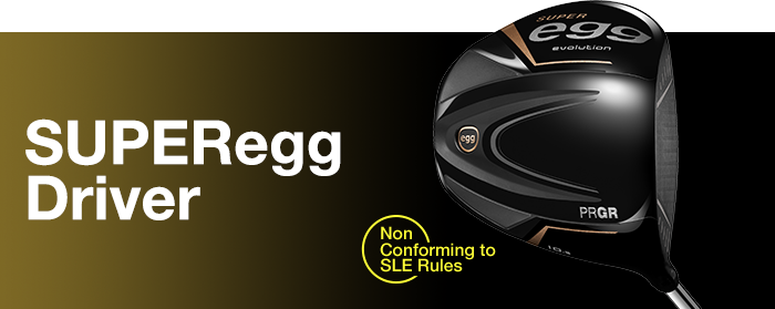 SUPER egg DRIVER(High repulsion model) | DRIVER | PRGR Official Site