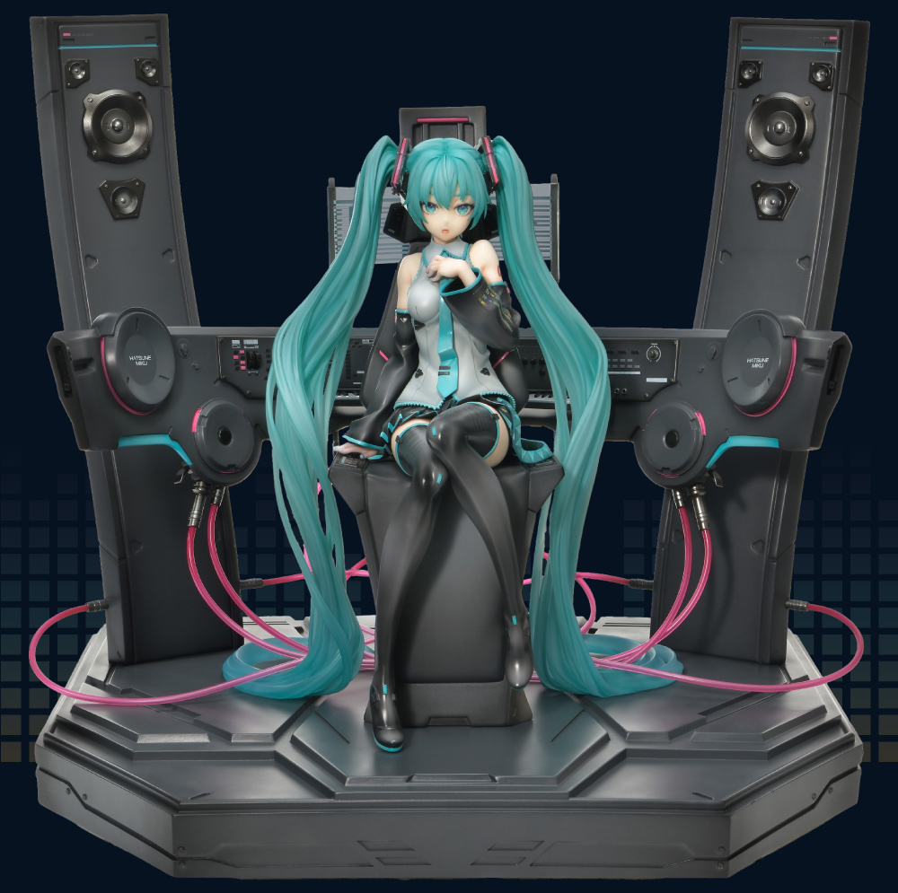 PRISMA WING piapro 初音ミク Art by neco 1/4 スケール完成品