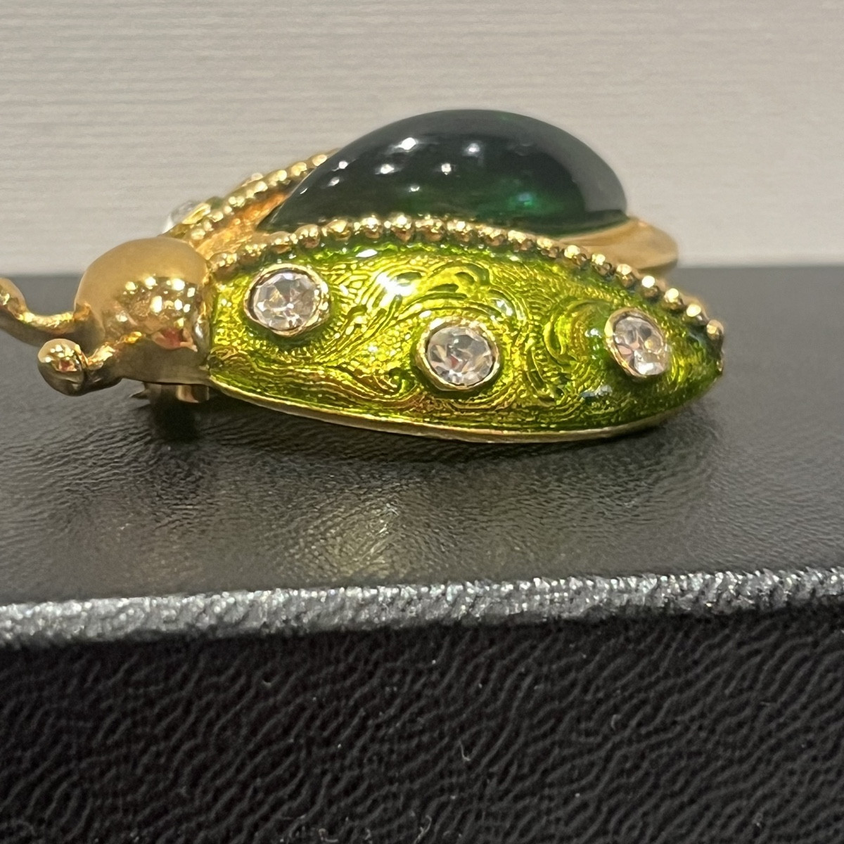 Proantic: Christian Dior, Ladybug Brooch.