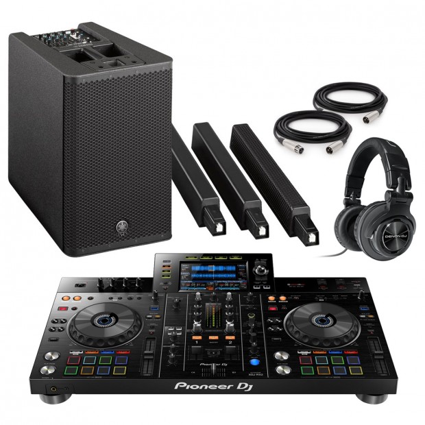 Mobile DJ Sound System with Yamaha STAGEPAS 1K Portable Bluetooth