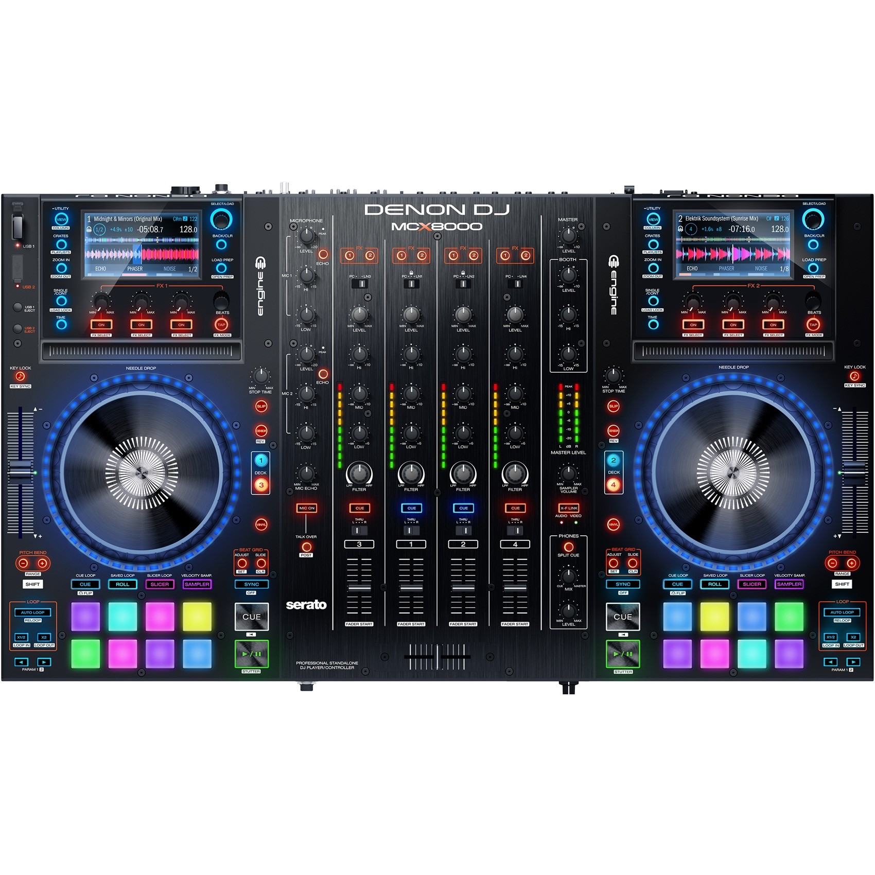 Denon DJ MCX8000 Standalone DJ Player and Controller