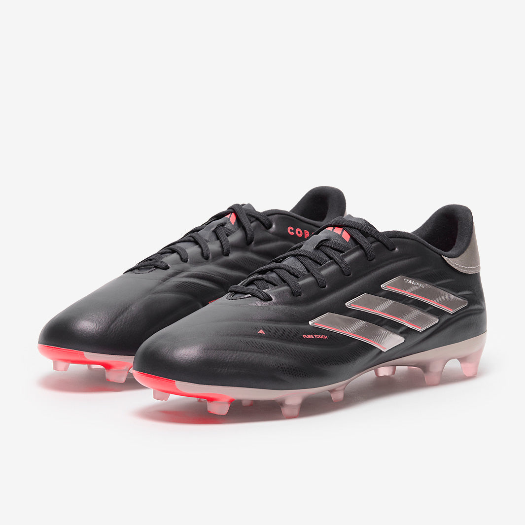 adidas Copa Pure 2 Pro Leather Firm Ground - Aurora Black/Platin