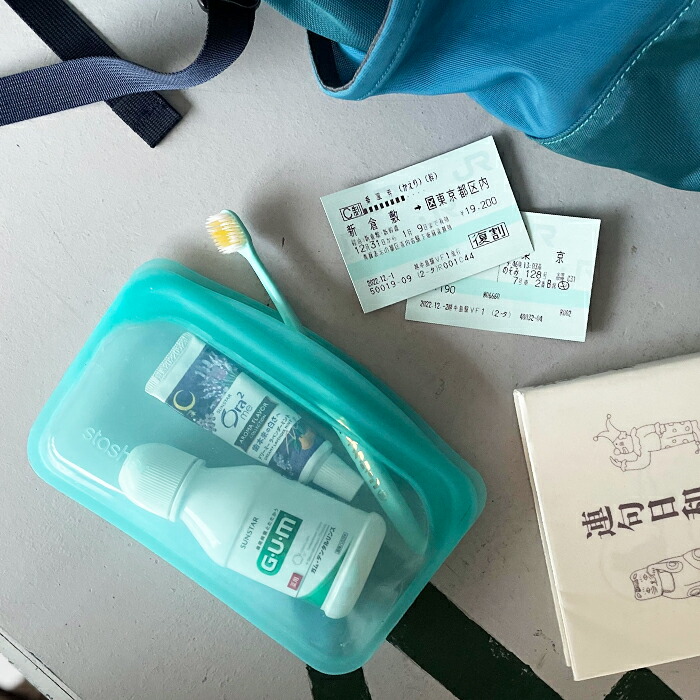 スタッシャー シリコーンバッグ EZスナック アクア / stasher | 食器と