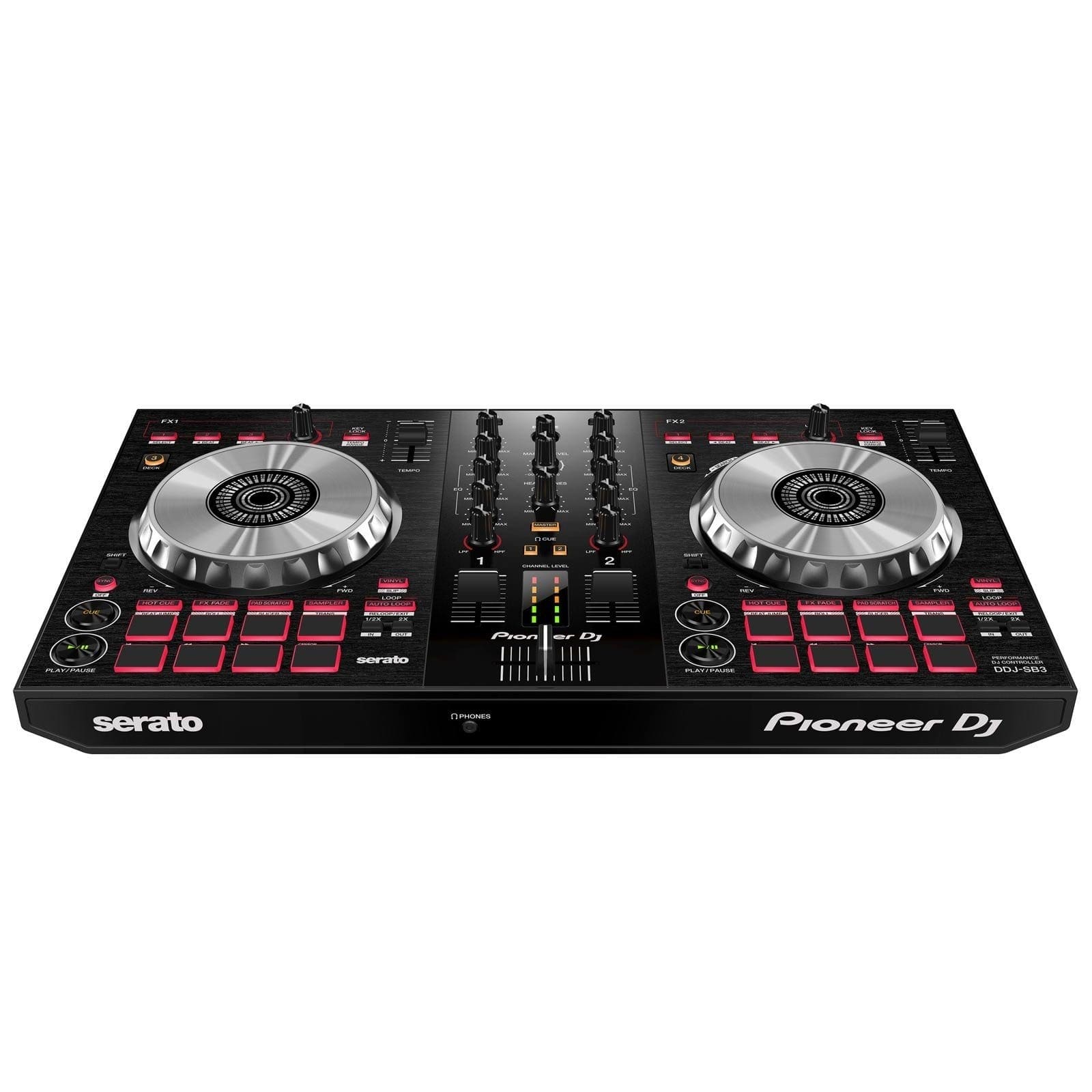 Pioneer DJ DDJ-SB3 2-channel DJ Controller for Serato DJ Lite