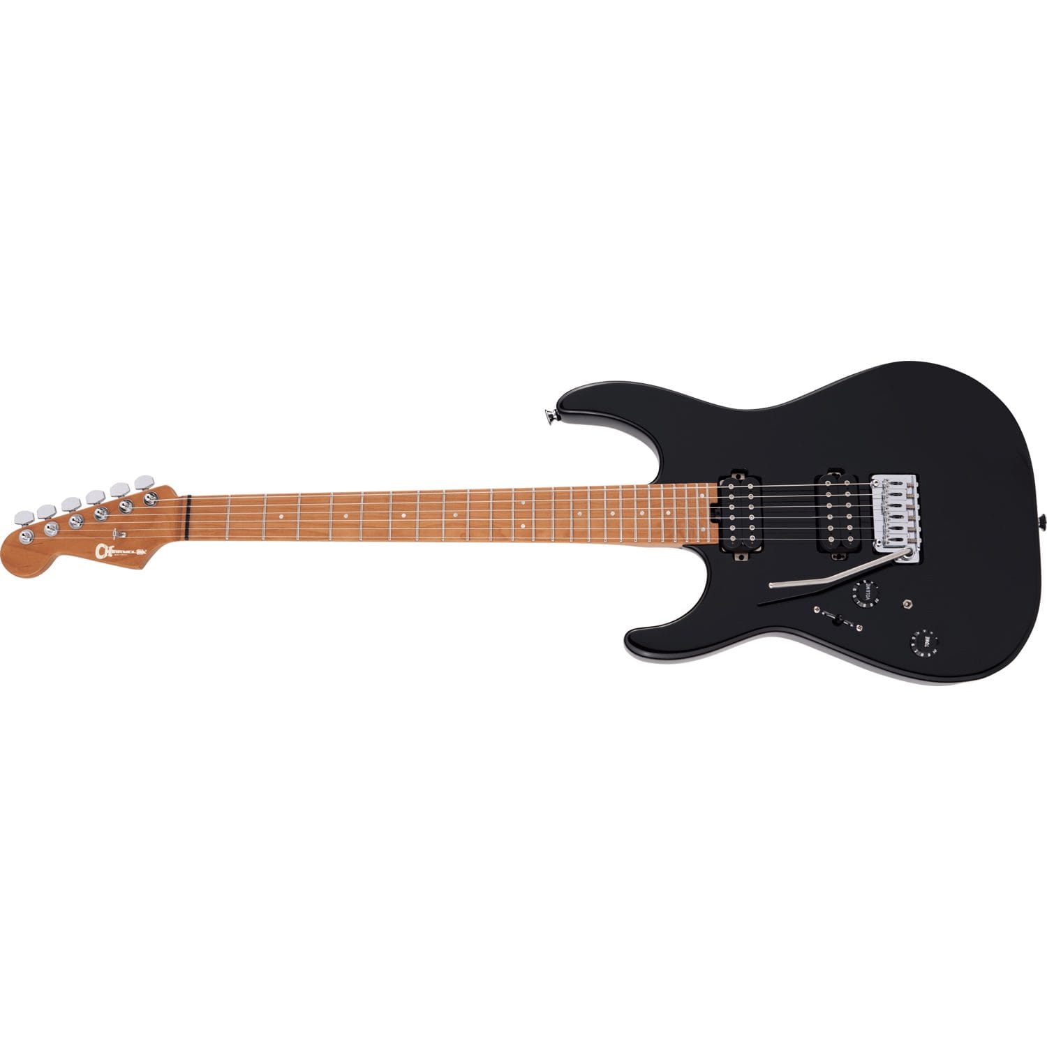 Charvel Pro-Mod DK24 HH 2PT CM Left-handed – Gloss Black