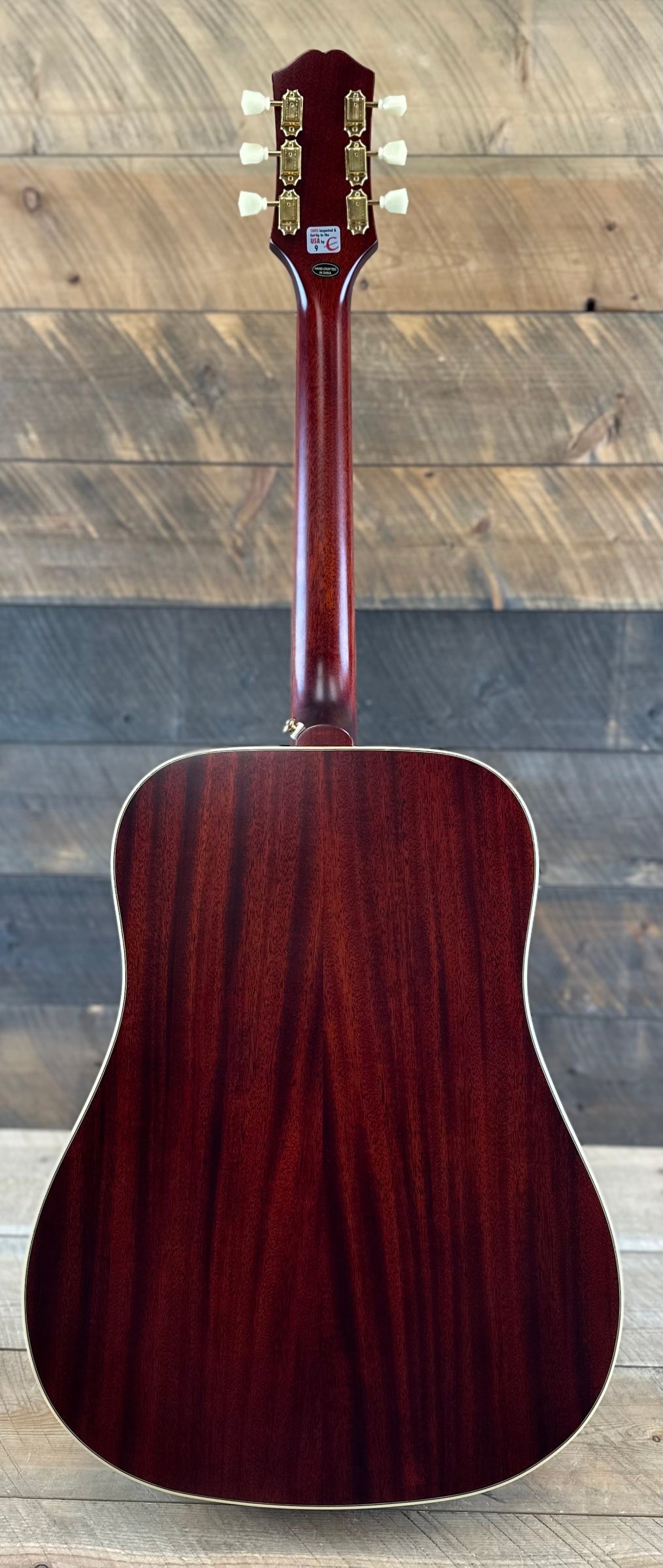 Epiphone Masterbilt Hummingbird Acoustic-Electric Guitar - Aged