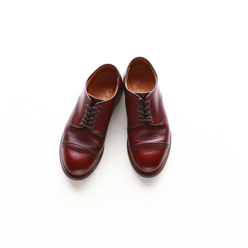 WHEEL ROBE ウィールローブ PUNCHED CAP DERBY Last #1228 パンチド