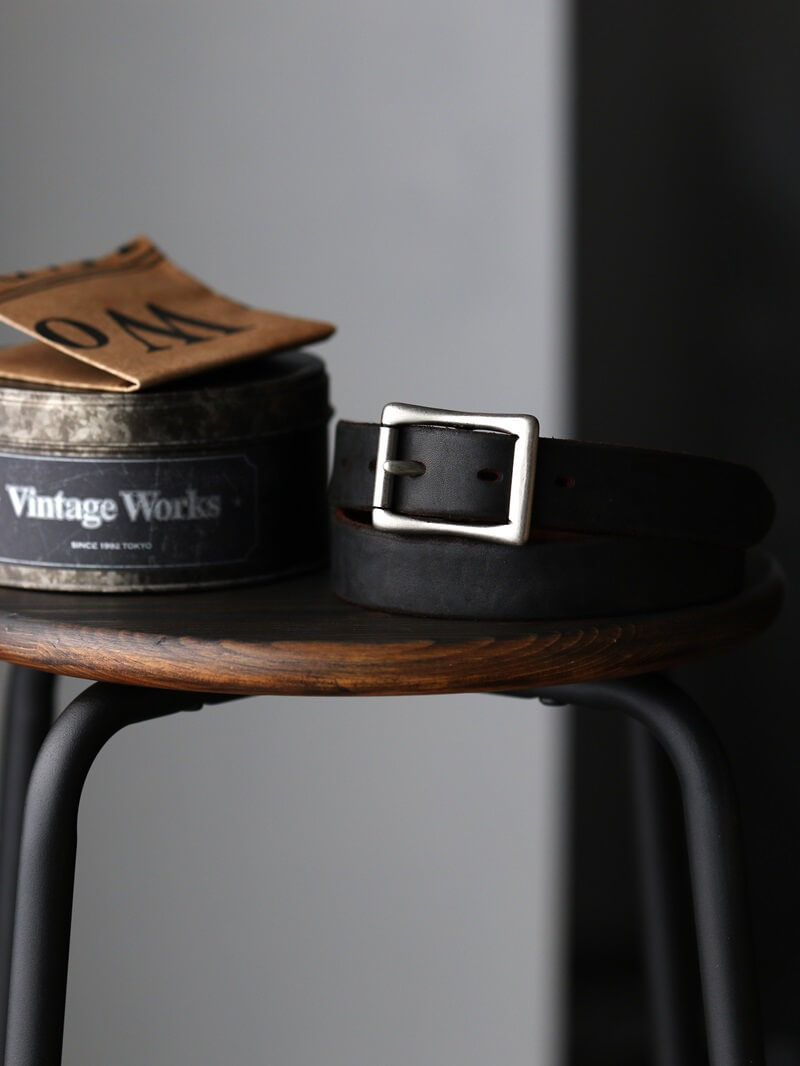 Vintage Works ヴィンテージワークス Leather belt 7Hole レザーベルト
