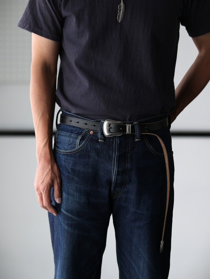 Vintage Works ヴィンテージワークス Leather belt レザーベルト