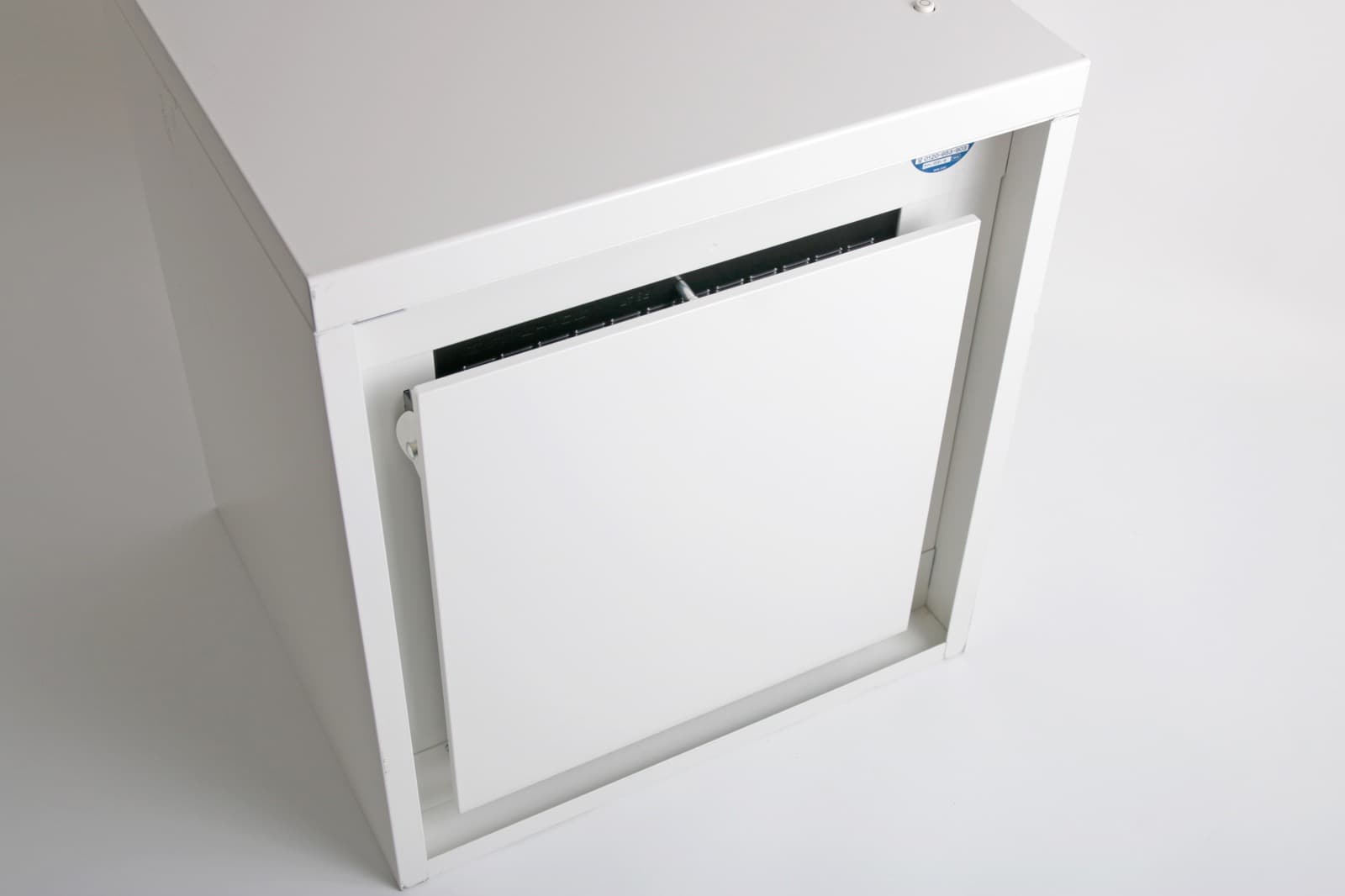 キューブ型レンジフード 照明なし W600×H400 ステンレス | KB-KC019-08