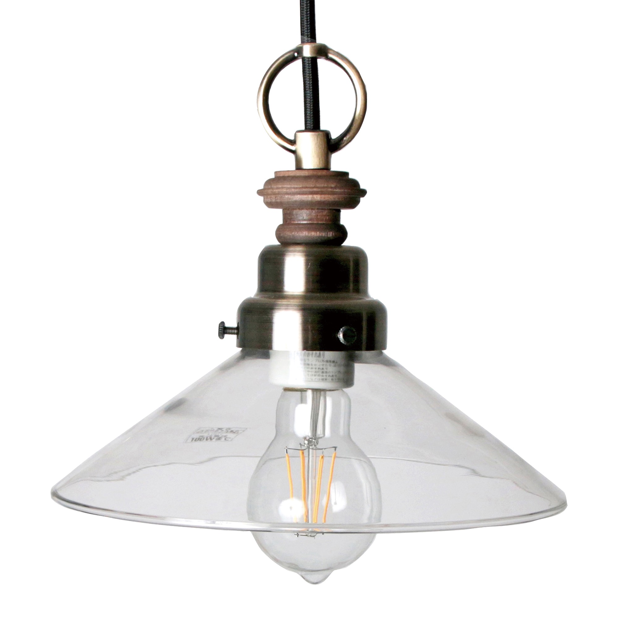 硝子の吊照明 クリア | LT-PD017-02-G141 | ペンダント・シーリング