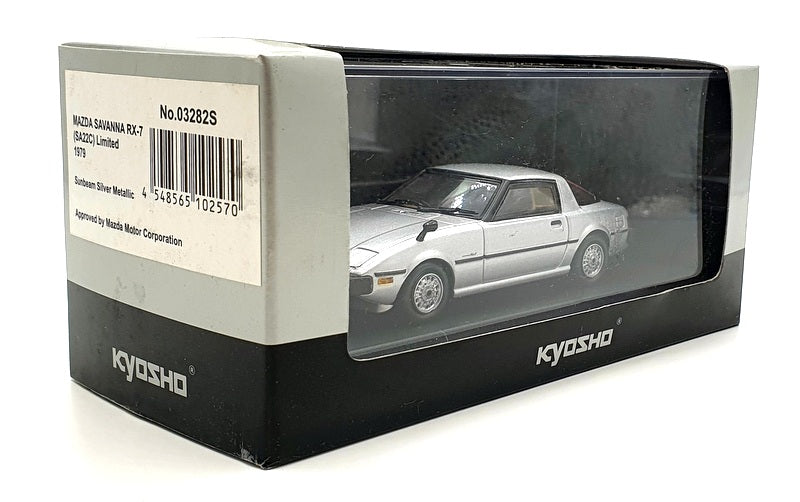 Kyosho 1/43 Scale Model Car 03282S - 1979 Mazda Savanna RX-7 SA22C