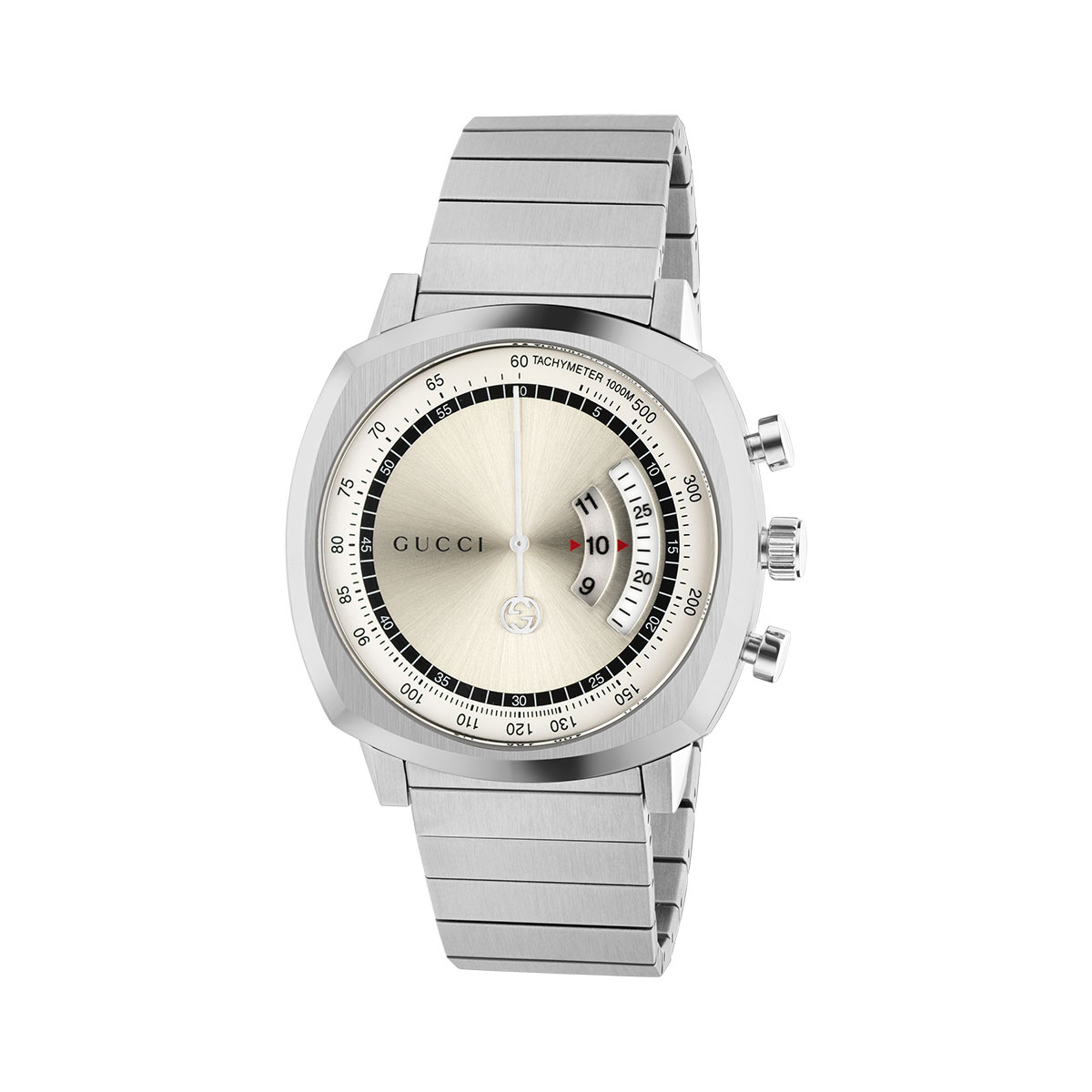Gucci Grip Stainless Steel Watch 40mm Watch YA157302