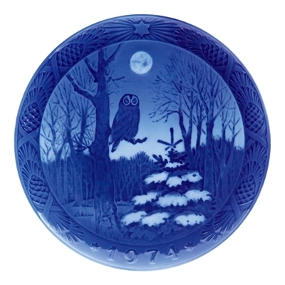 イヤープレート 1974年版 / 昭和49年|ロイヤル コペンハーゲン 公式