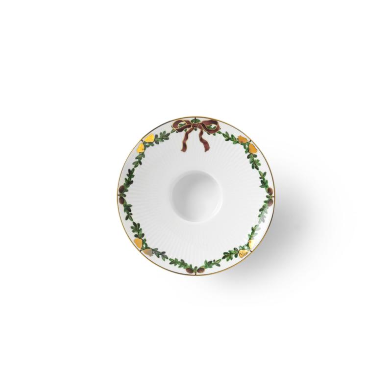 スターフルーテッド クリスマス キャンドルホルダー|ロイヤル