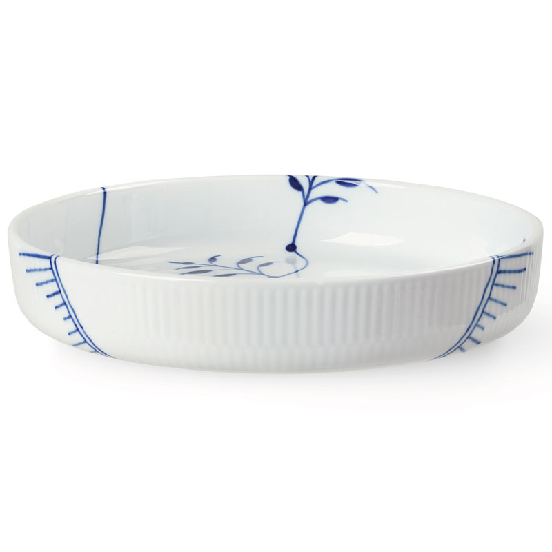 ブルーフルーテッド メガ オーブンウェアラウンド|ロイヤル