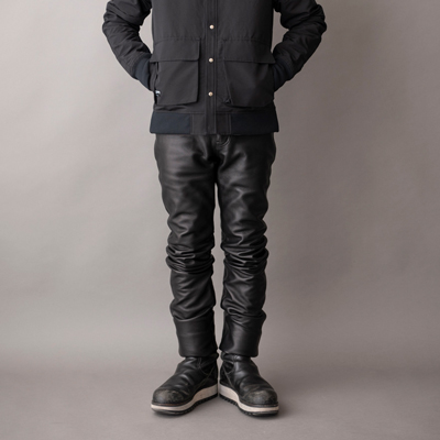 5 POCKET COWLEATHER PANTS | LEATHER PANTS | オンラインショッピング